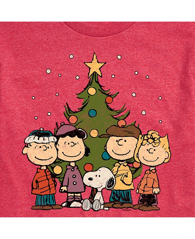 Airwaves Men's Peanuts Holidays Short Sleeve T-shirt