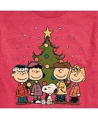 Airwaves Men's Peanuts Holidays Short Sleeve T-shirt