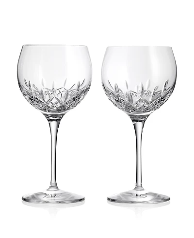 Waterford Lismore Essence Wine Balloon 17oz, Set of 2