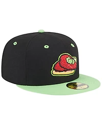 Men's New Era Black Nashville Sounds Theme Nights Nashville Hot Chickens 59FIFTY Fitted Hat