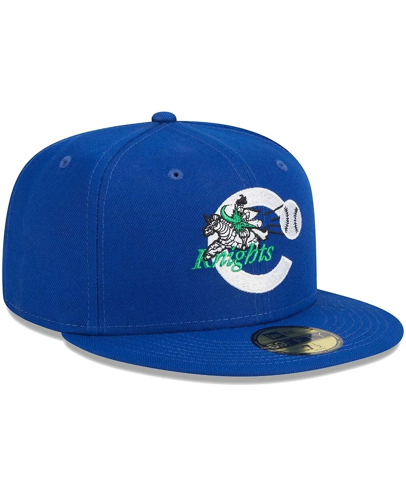 Men's New Era Blue Charlotte Knights Theme Nights 1992 59FIFTY Fitted Hat