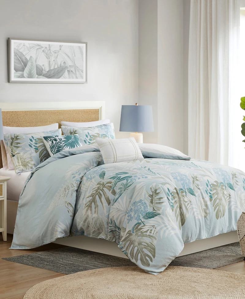 Harbor House Kiawah Island Cotton 5-Pc. Duvet Cover Set, Full/Queen