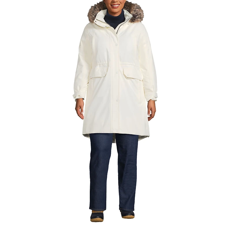 Lands' End Women's Plus Size Expedition Down Waterproof Winter Parka