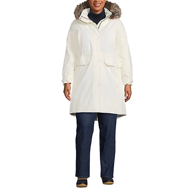 Lands' End Women's Plus Size Expedition Down Waterproof Winter Parka
