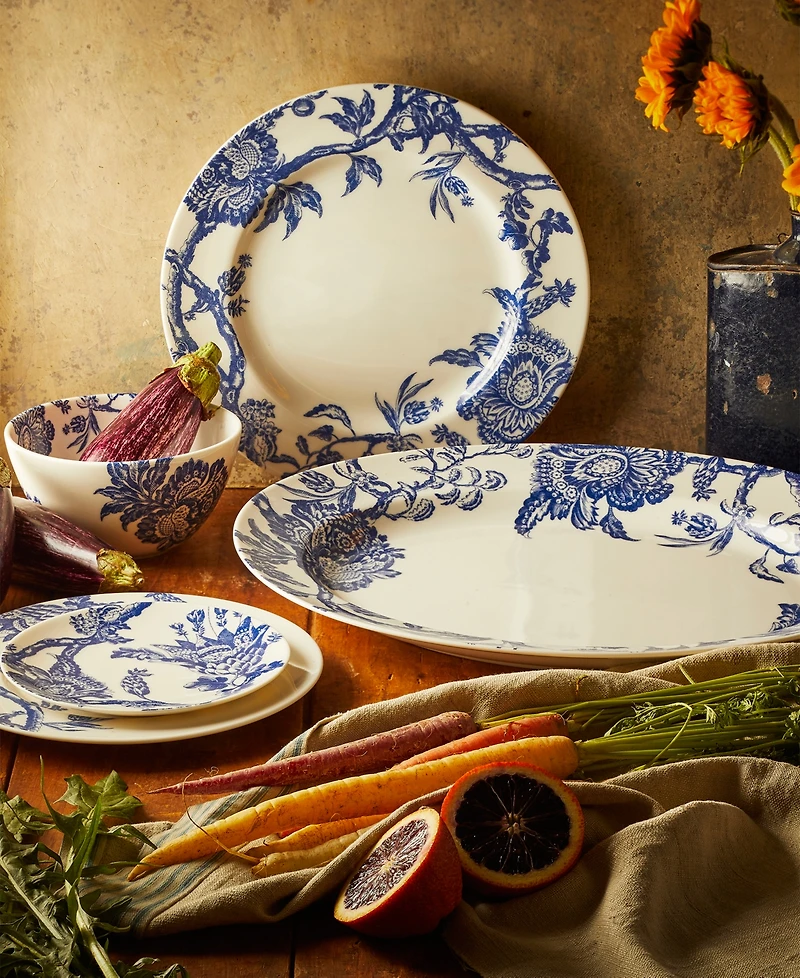 Caskata Arcadia Rimmed Dinner Plate, Set of 4