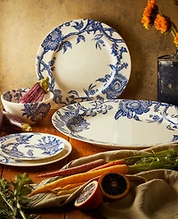 Caskata Arcadia Rimmed Dinner Plate, Set of 4