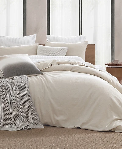 Dkny Pure Washed Linen 3 -Piece Duvet Cover Set, King