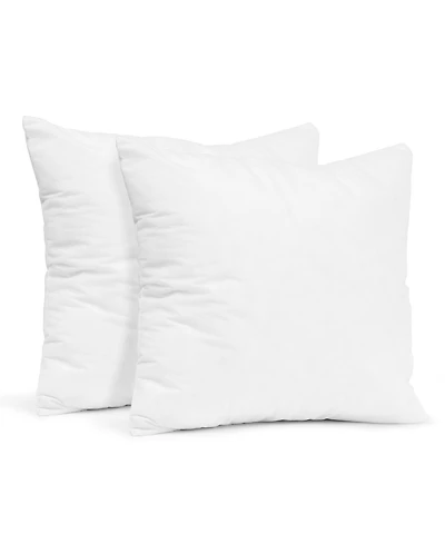 Square Sofa Throw Pillow Inserts - 22"x22" - 2 Pack