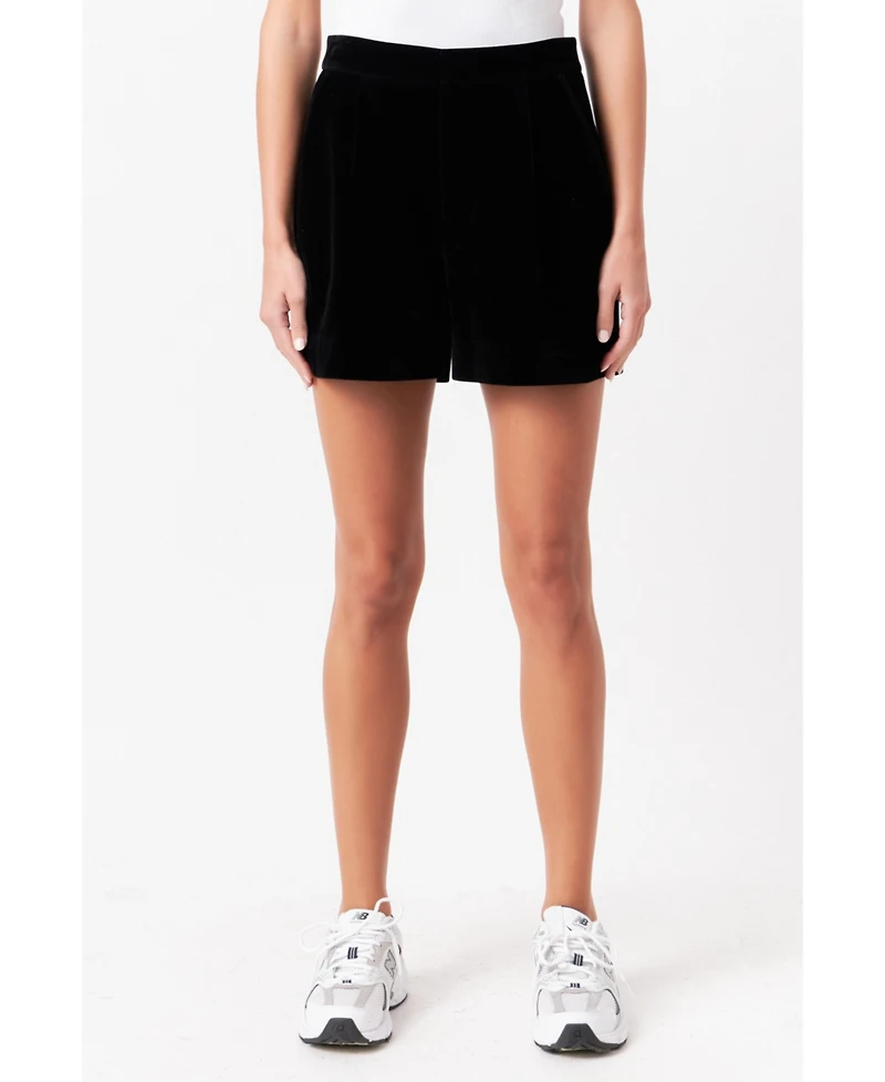 Women's Velvet Short