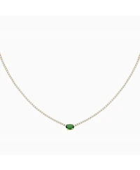Sterling Silver 18k Gold Plated Priscilla Necklace, Elegant Summer