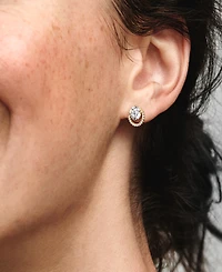 Pandora Sparkling Round Halo Stud Earrings