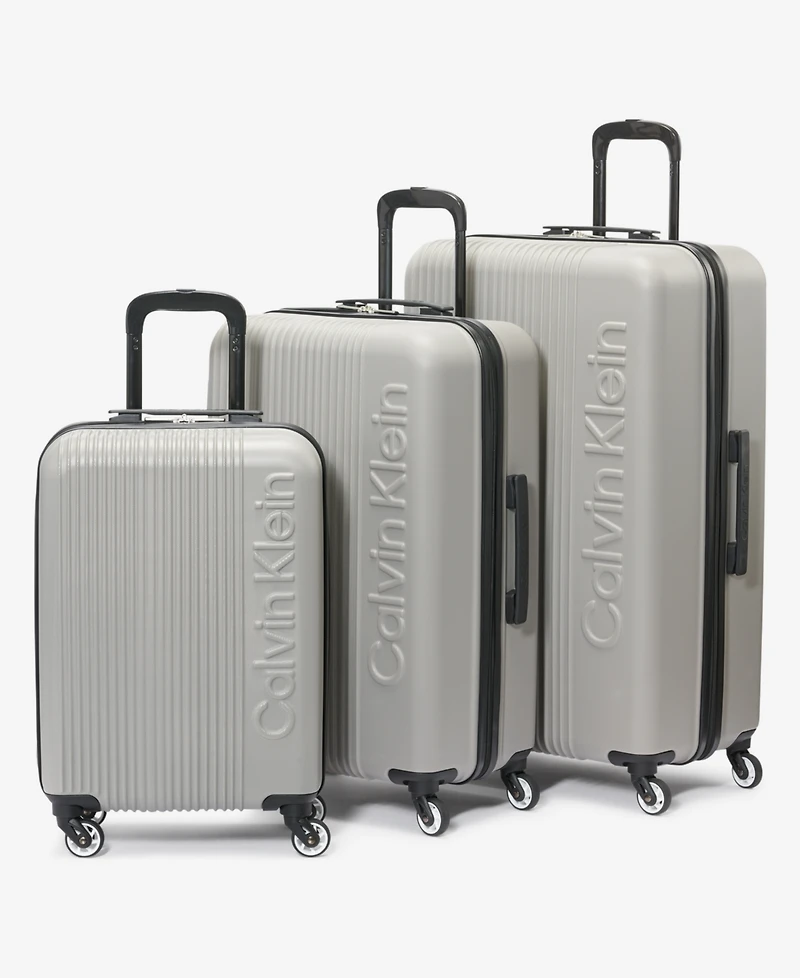 Calvin Klein Verticalism 3 Piece Luggage Set