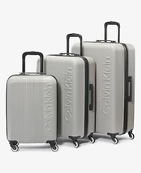 Calvin Klein Verticalism 3 Piece Luggage Set