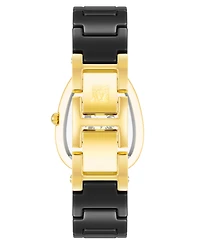 Anne Klein Women's Quartz Black Ceramic Watch, 36mm