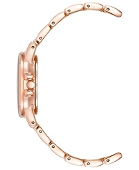 Anne Klein Women's Quartz Rose Gold-Tone Alloy Watch, 30mm