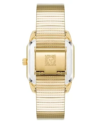 Anne Klein Women's Quartz Gold-Tone Stainless Steel Watch, 26mm