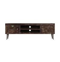 Tv Stand Solid Wood Reclaimed 55.1"x11.8"x17.7"