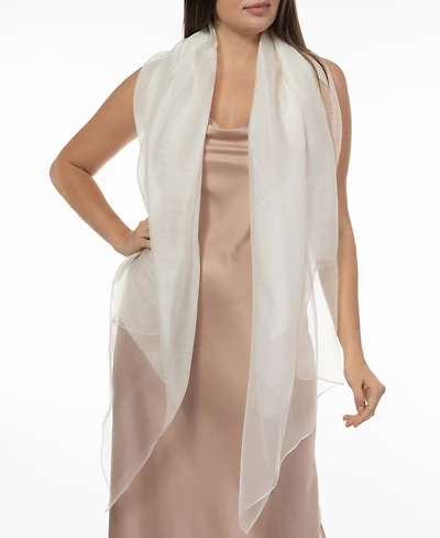 Giani Bernini Women's Metallic Organza Evening Wrap