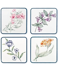 Lenox Butterfly Meadow Garden Cork Coasters, Set of 4