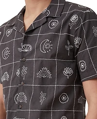Cotton On Men's Cabana Short Sleeve Shirt