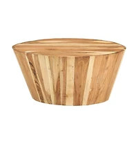 Coffee Table ˜25.6"x12.2" Solid Acacia Wood