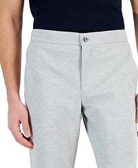 Alfani Men's Modern-Fit Stretch Heathered Knit Suit Pants, Created for Macy's