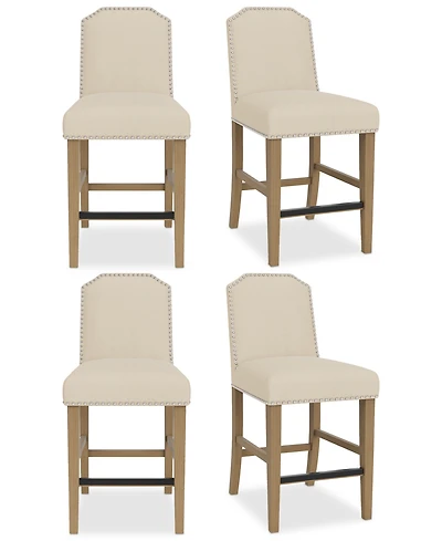 Hinsen 4pc Counter Height Chair Set