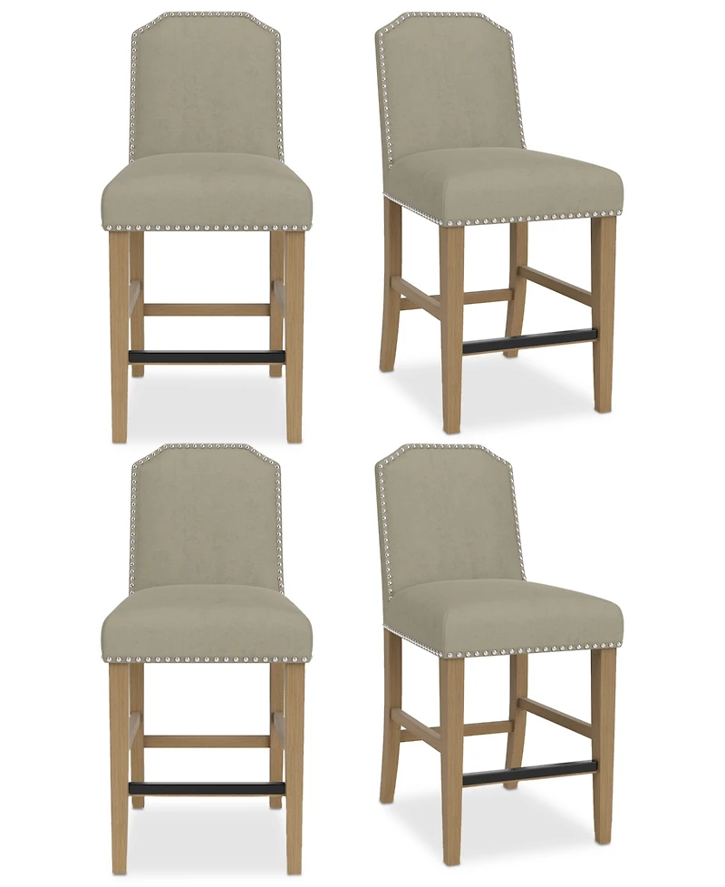 Hinsen 4pc Counter Height Chair Set