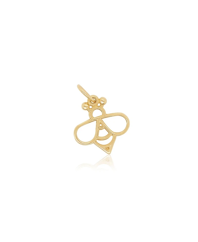 The Lovery Mini Gold Bee Charm 14K Gold