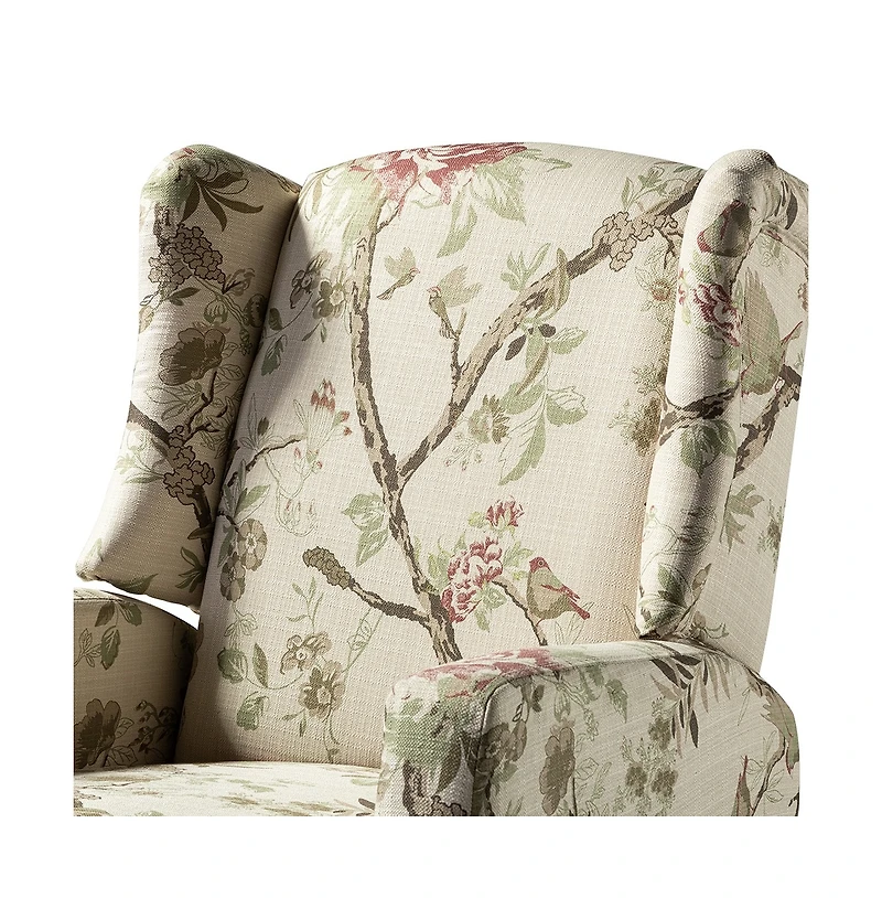 Franco Genuine Leather Manual Recliner