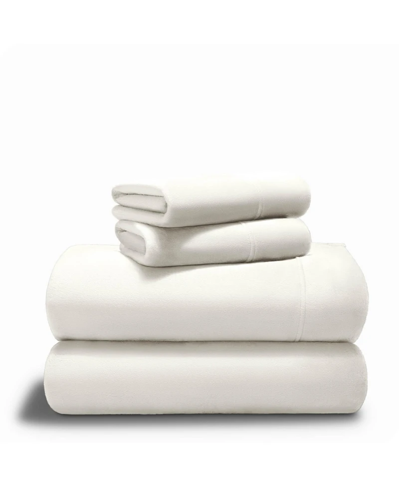 Bare Home Micro plush Fleece King Sheet Set