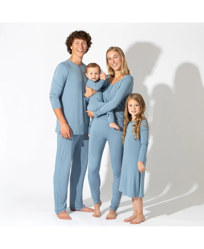 Bellabu Bear Baby Boys or Girls, Oasis Teal Convertible Footie