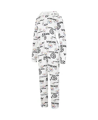 Women's Concepts Sport Cream Pittsburgh Steelers Docket Hoodie Full-Zip Union Suit