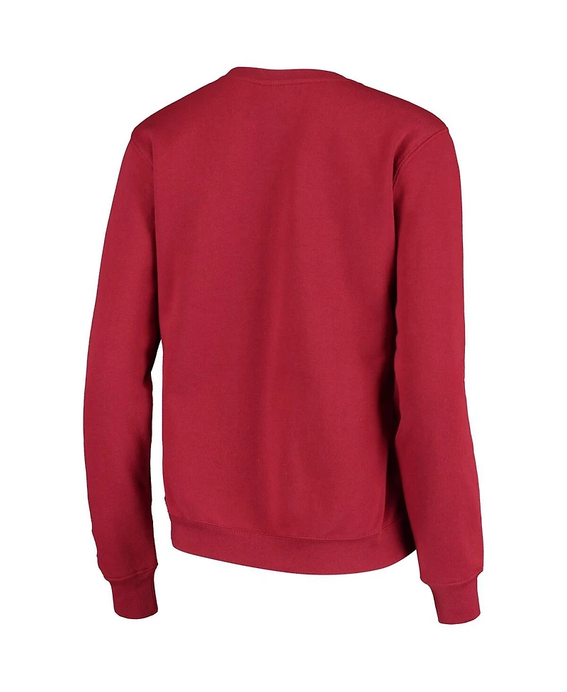 Women's Colosseum Cardinal Stanford Campanile Pullover Sweatshirt