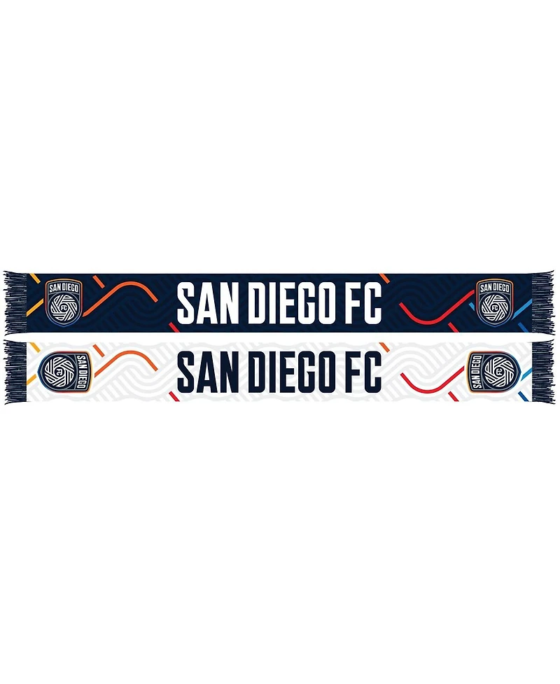 Men's and Women's Ruffneck Scarves Blue San Diego Fc Community Colors Summer Scarf