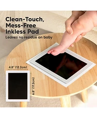KeaBabies Kids 1pk Inkless Ink Pad Hand and Footprint Kit, Clean Touch Dog Paw, Nose Print Kit Pet Safe, Jumbo