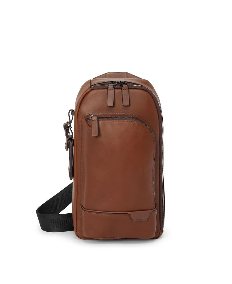 Tumi Men's Harrison Gregory Sling Leather Bag