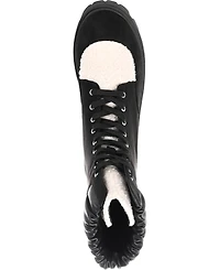 Journee Collection Women's Elinor Lace Up Lug Booties