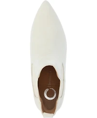 Journee Collection Women's Tenlee Wide Width Pointed Toe Kitten Heel Dress Booties