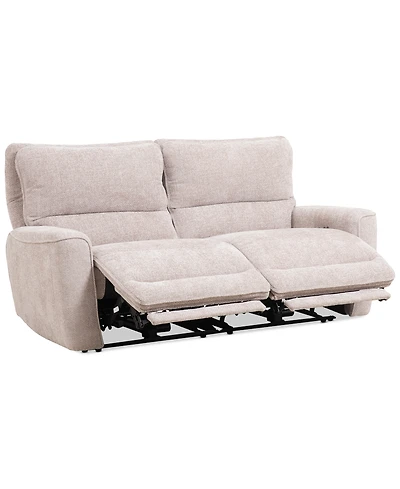 Closeout! Deklyn 76" 2-Pc. Zero Gravity Fabric Sofa with 2 Power Recliners, Created for Macy's