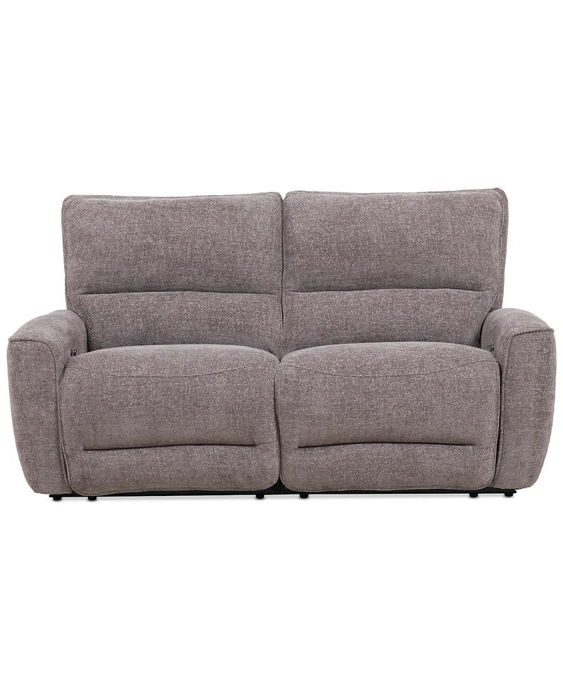 Closeout! Deklyn 76" 2-Pc. Zero Gravity Fabric Sofa with 2 Power Recliners, Created for Macy's