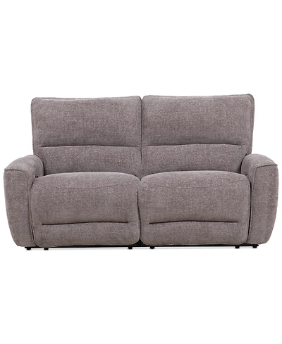 Closeout! Deklyn 76" 2-Pc. Zero Gravity Fabric Sofa with 2 Power Recliners, Created for Macy's