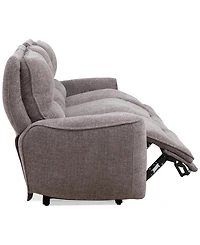 Closeout! Deklyn 106" 3-Pc. Zero Gravity Fabric Sofa with 3 Power Recliners, Created for Macy's