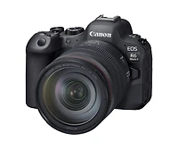 Canon Eos R6 Mark Ii Mirrorless Camera with Rf 24-105mm f/4 L Is Usm Lens, Black
