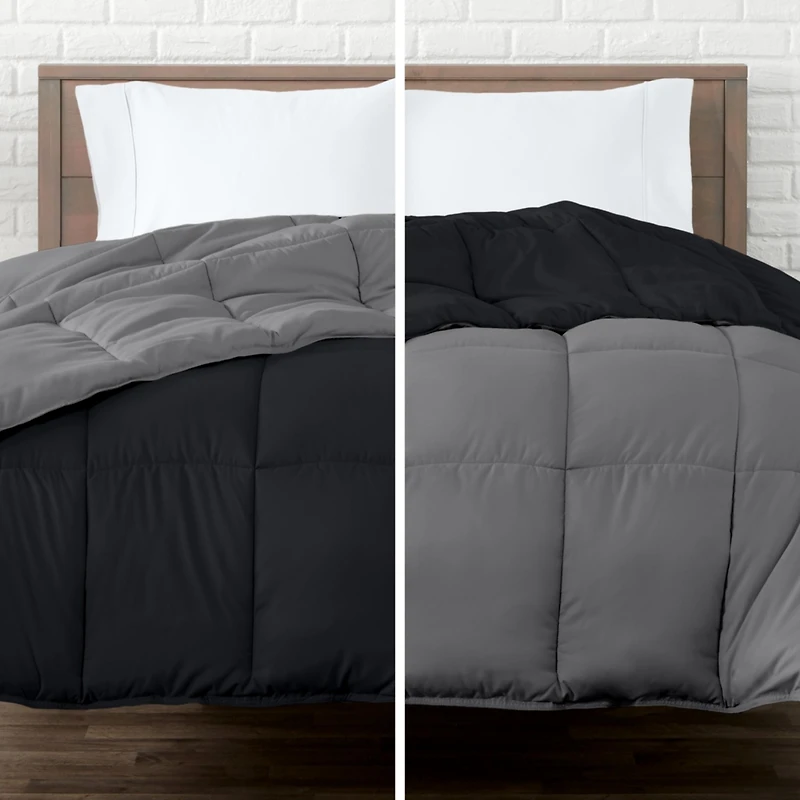 Bare Home Reversible Down Alternative Comforter Twin/Twin Xl