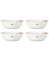 Lenox Butterfly Meadow Soup Bowls, Set of 4