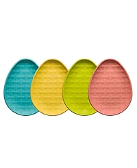Fiesta Embossed Egg Plate