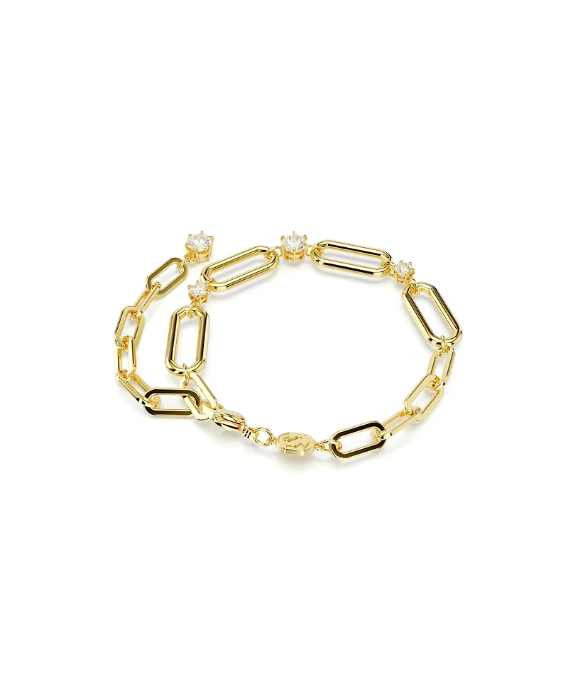 Swarovski White, Gold-Tone or Rhodium Plated Dextera Bracelet