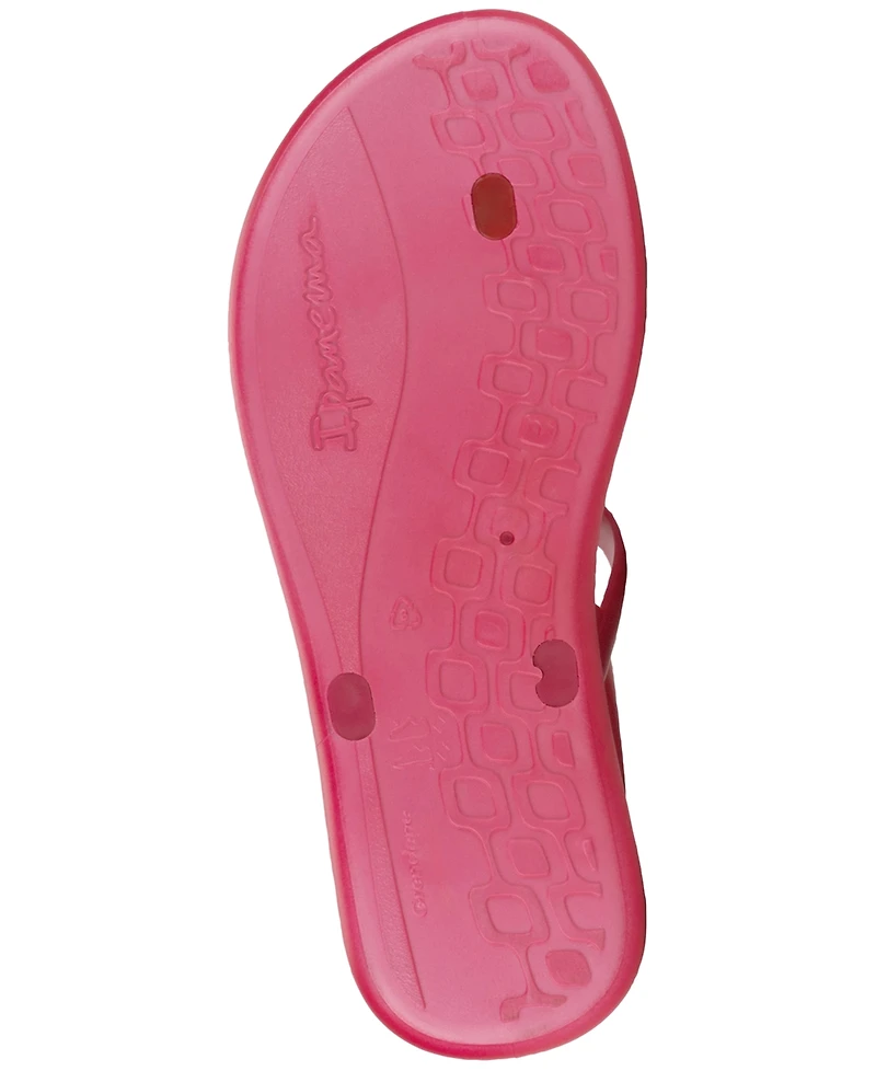 Ipanema Glossy Casual Flat Thong Sandals