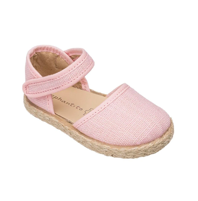 Elephantito Girls Linen Classic Espadrille